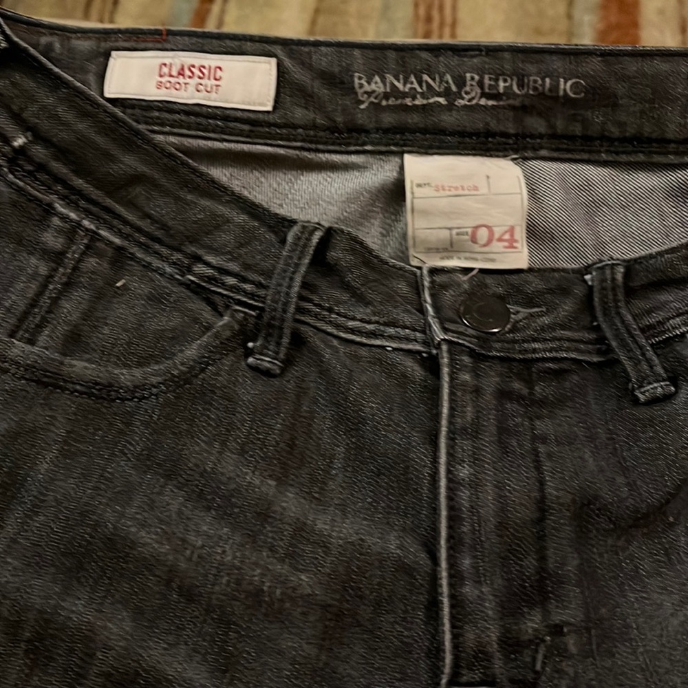 Banana Republic classic cut Jeans - Gray Sz 4